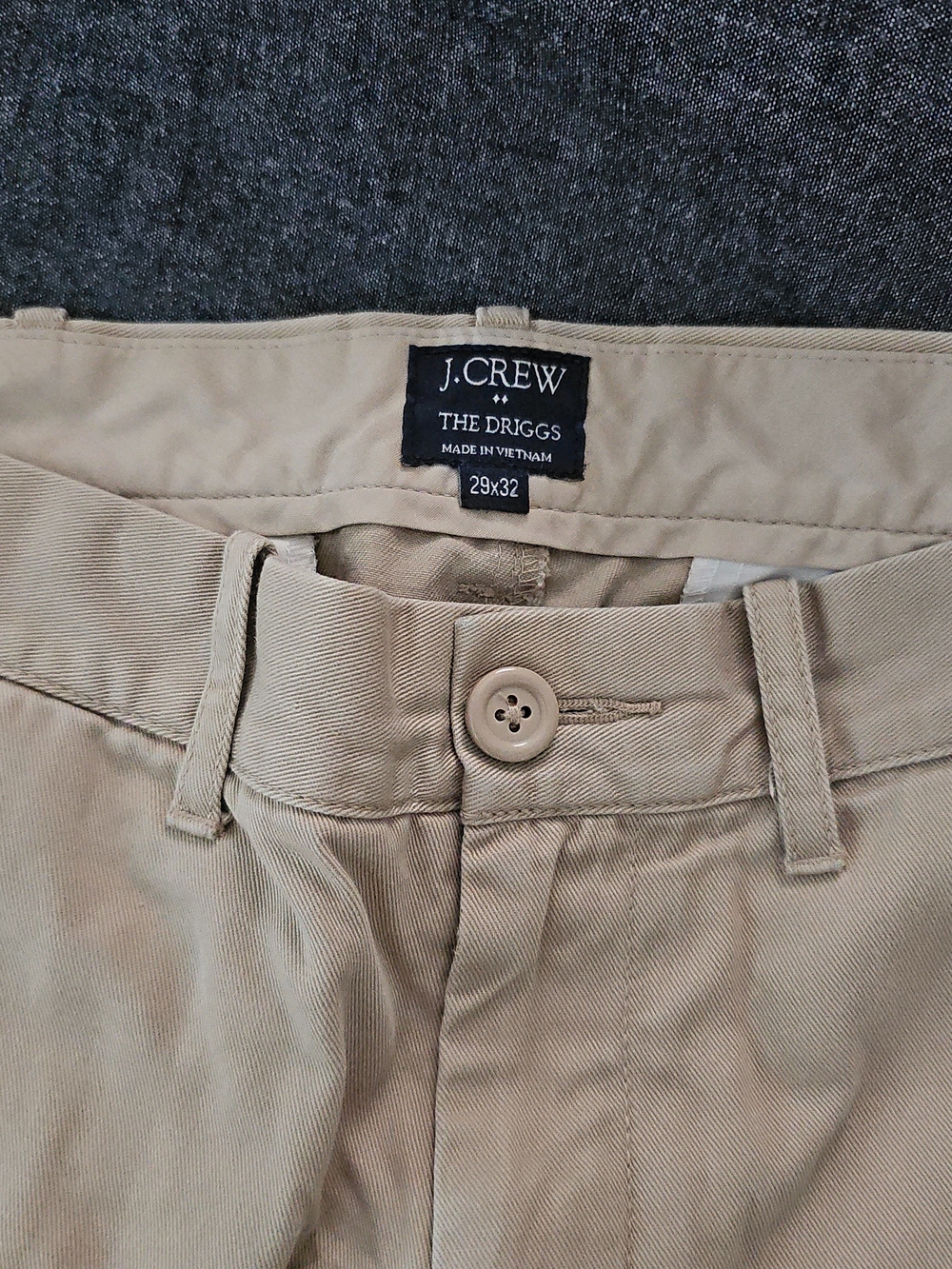 J. Crew The Driggs Chino Pants in Khaki Tan